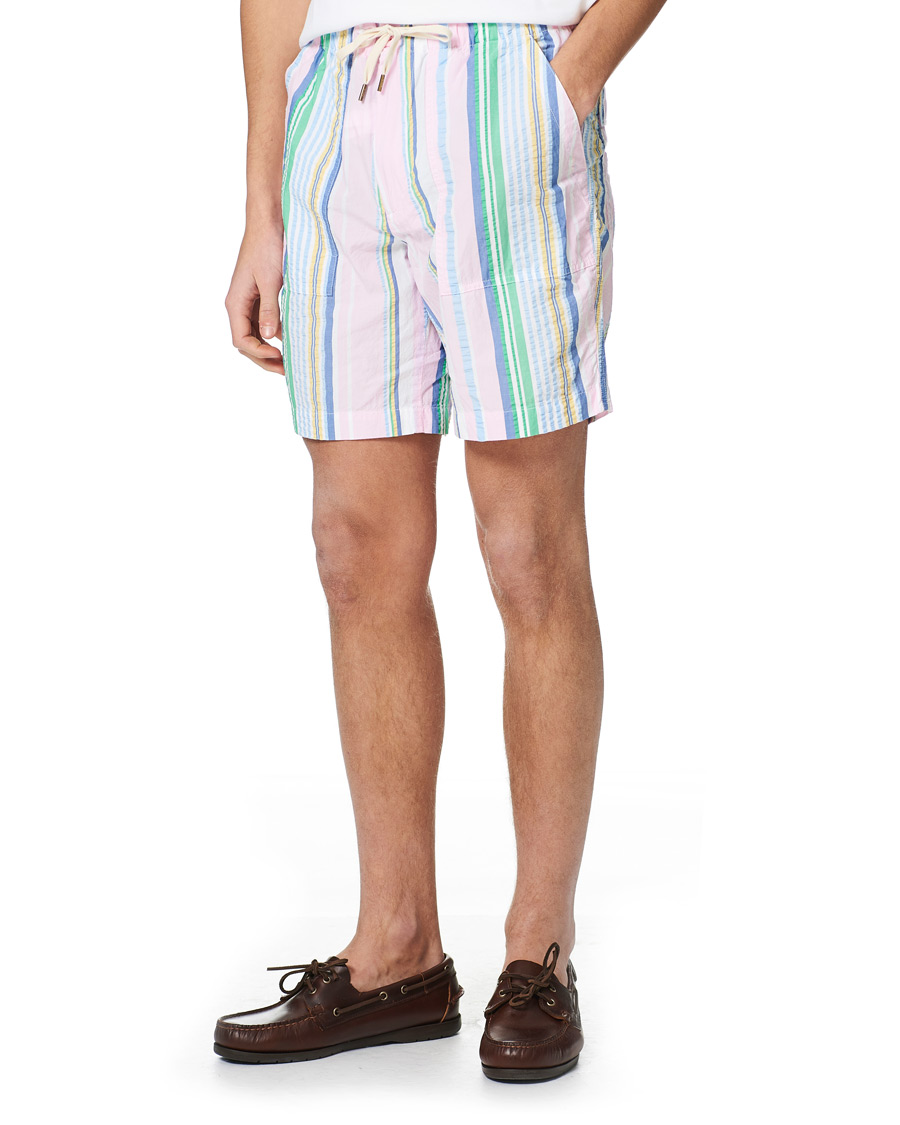 Herr | Shorts | Polo Ralph Lauren | Seersucker Striped Drawstring Shorts Multi