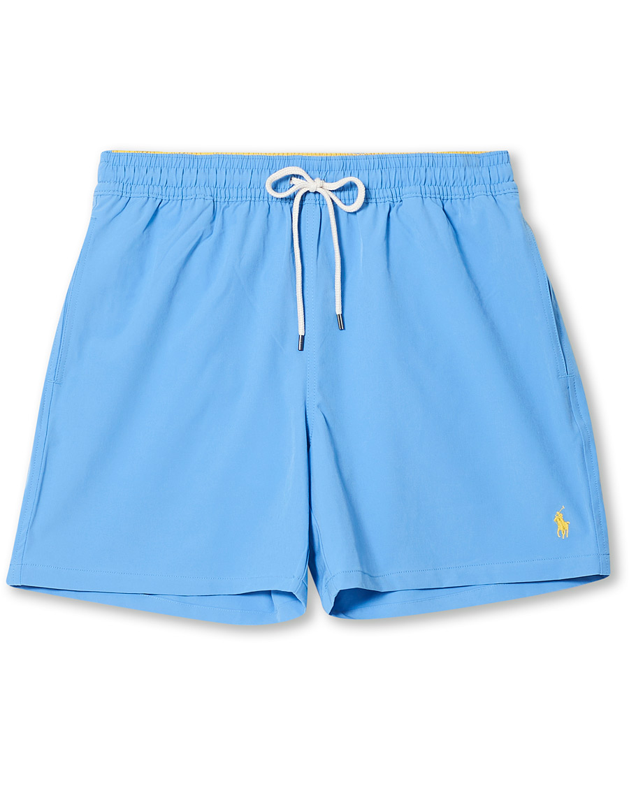 Herr | Badbyxor | Polo Ralph Lauren | Recyceled Traveler Boxer Swimshorts Harbour Island Blue