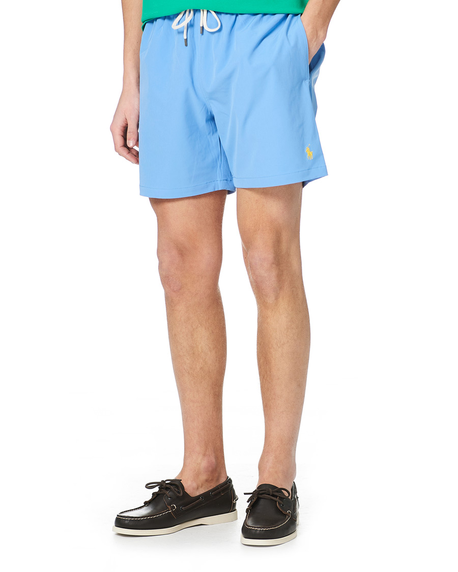 Herr | Badbyxor | Polo Ralph Lauren | Recyceled Traveler Boxer Swimshorts Harbour Island Blue