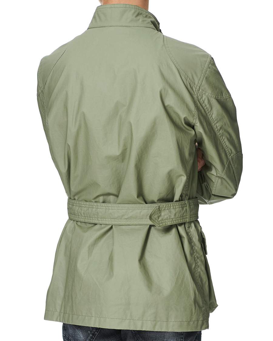 Herr | Jackor | Belstaff | Trialmaster Waxed Jacket Laurel Green