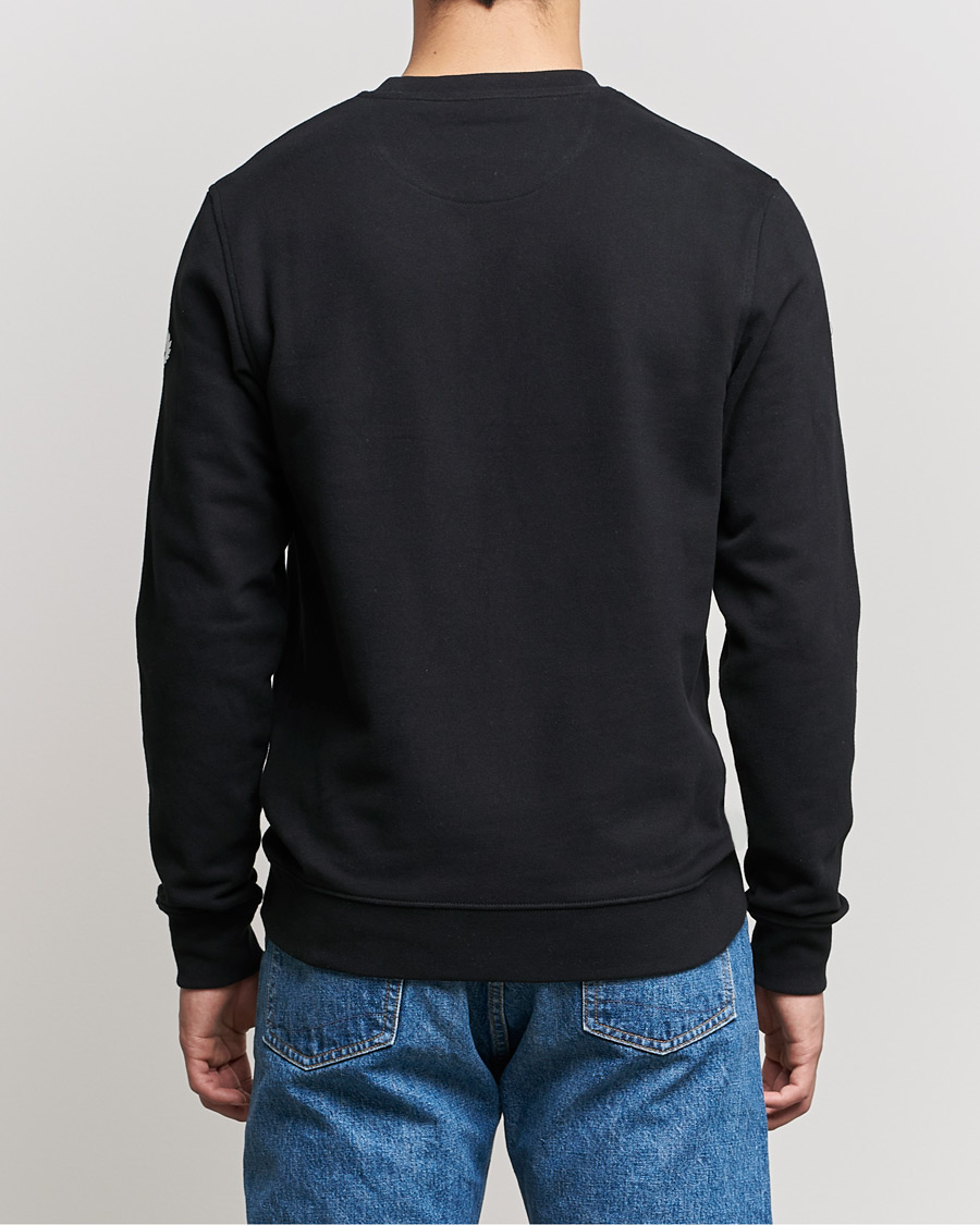 Herr | Tröjor | Belstaff | 1924 Crew Neck Logo Sweat Black