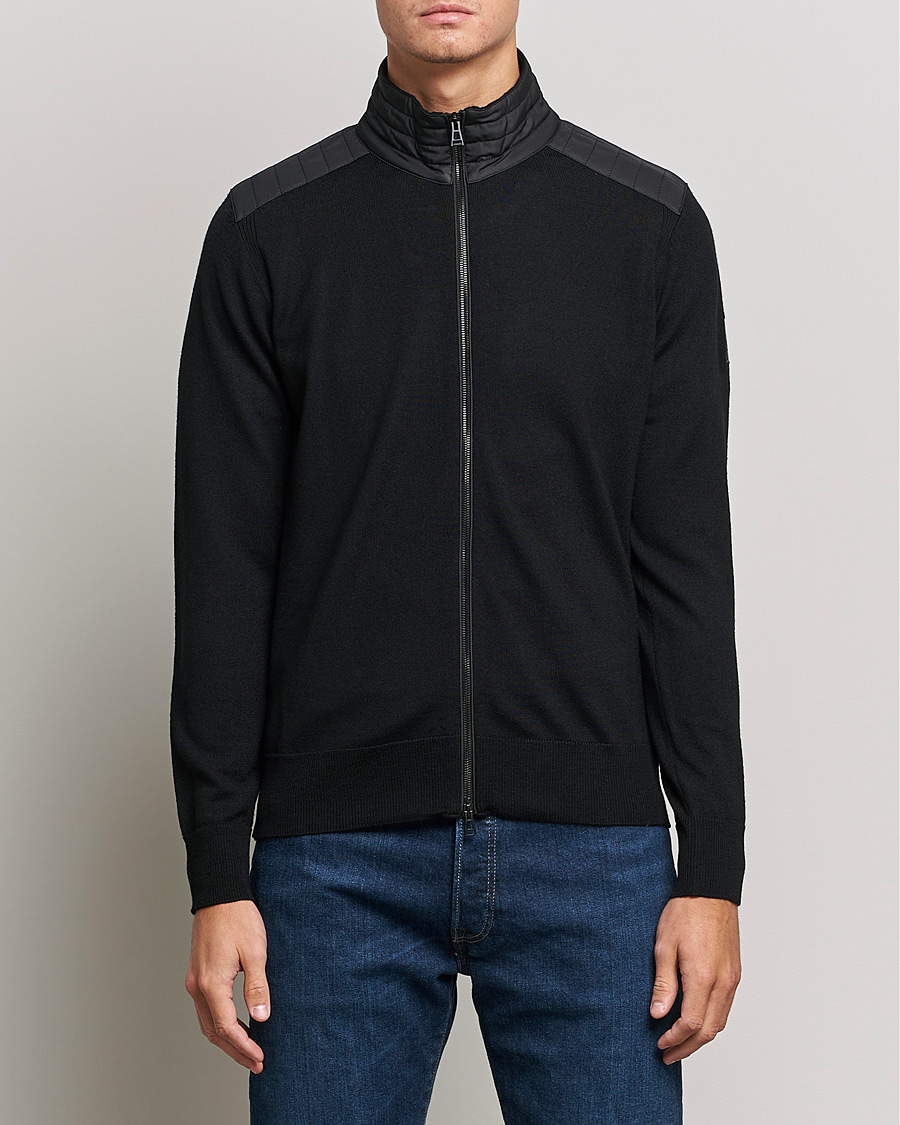 Herr |  | Belstaff | Kelby Zip Cardigan Black