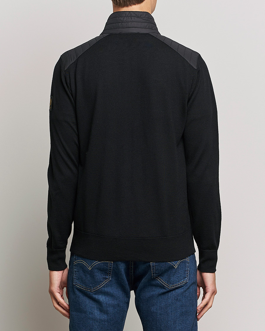 Herr | Tröjor | Belstaff | Kelby Zip Cardigan Black