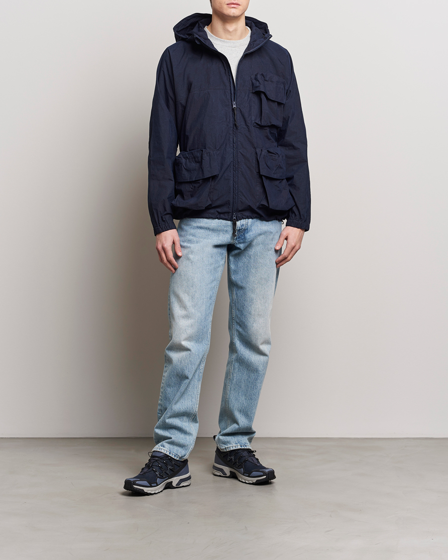Herr | Jackor | Snow Peak | Indigo C/N Parka Indigo