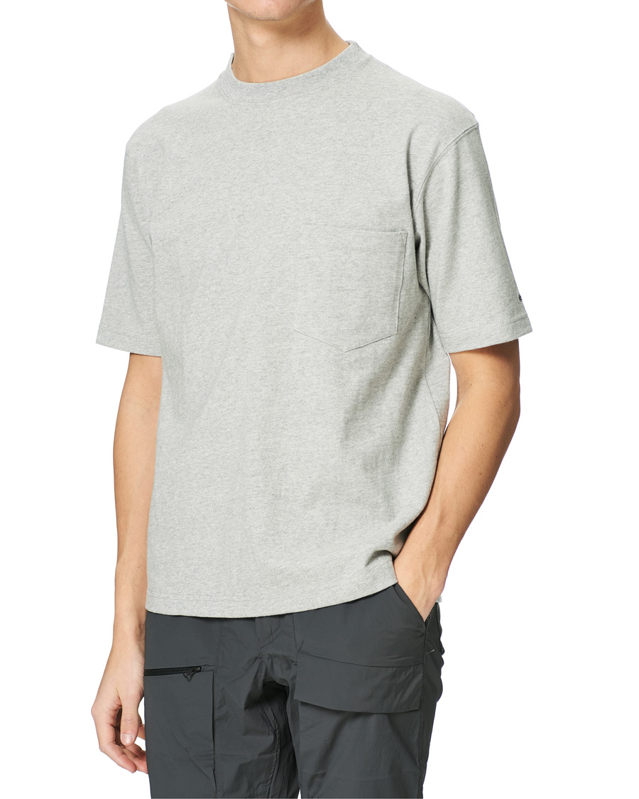 Herr | T-Shirts | Snow Peak | Recycled Cotton T-Shirt Medium Grey