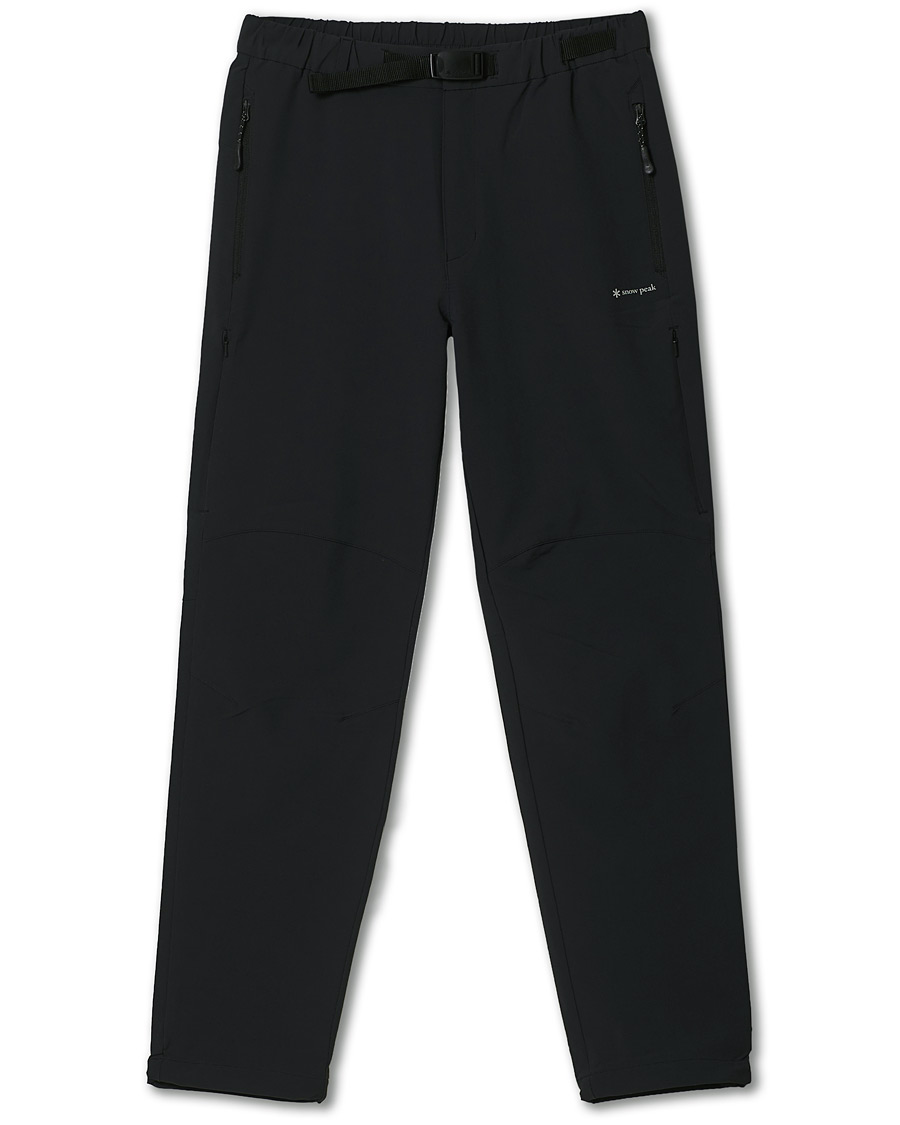Herr | Byxor | Snow Peak | DWR Comfort Pants Black