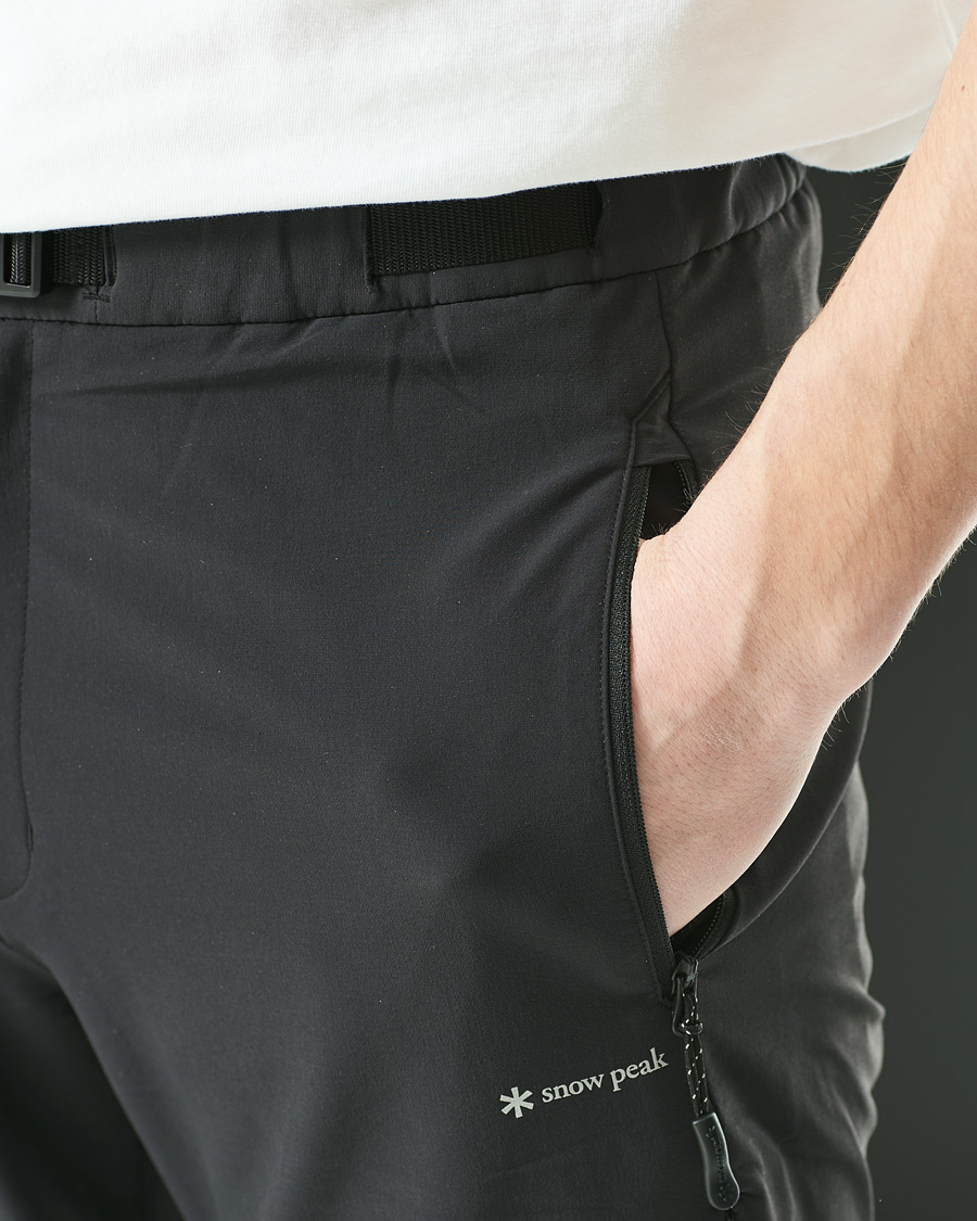 Herr | Byxor | Snow Peak | DWR Comfort Pants Black