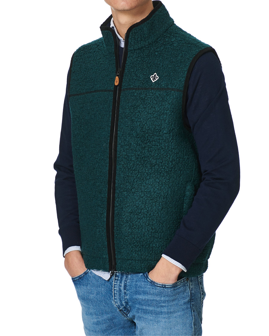 Herr | Jackor | Morris | Whitfield Vest Emerald Green
