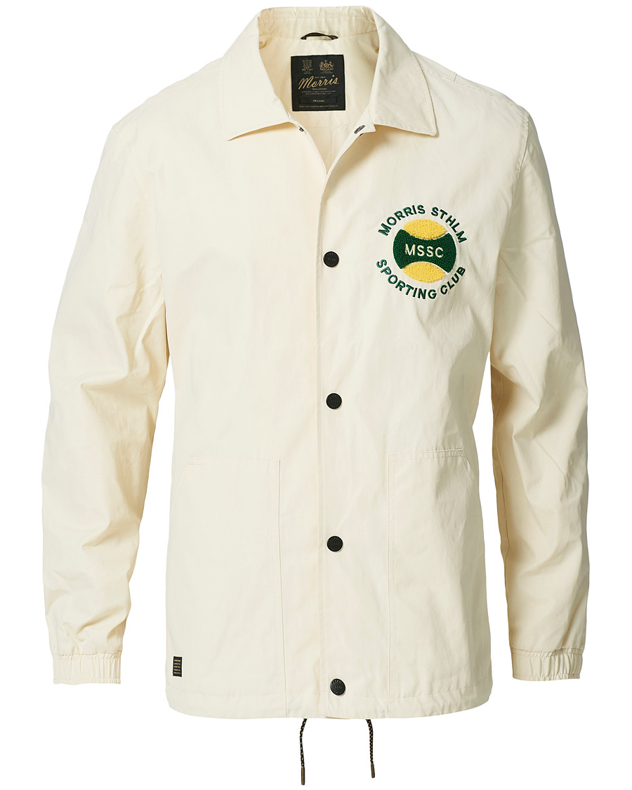Herr | Jackor | Morris | Linder Coach Jacket Off White Multi