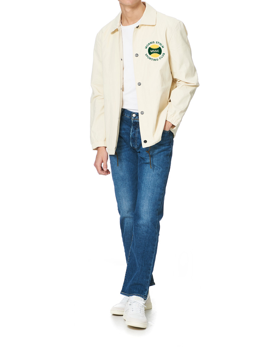 Herr | Jackor | Morris | Linder Coach Jacket Off White Multi