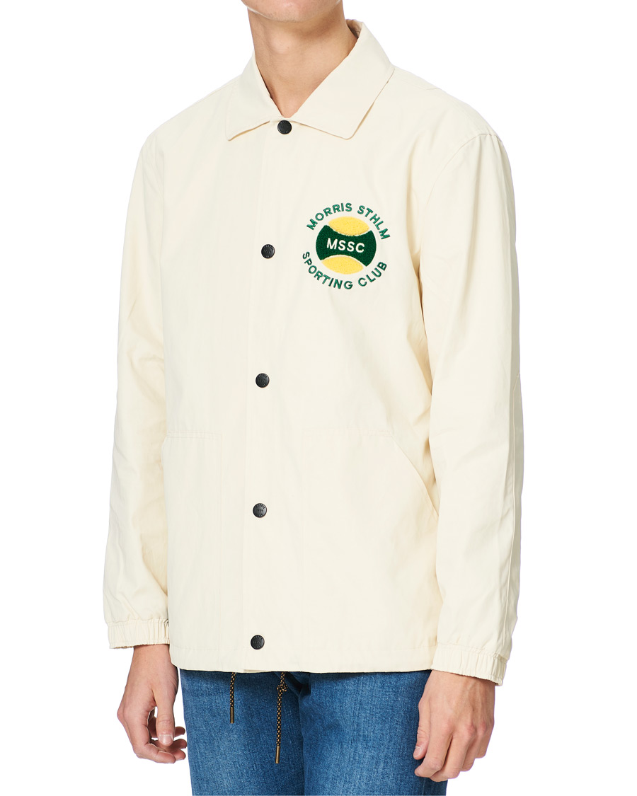 Herr | Jackor | Morris | Linder Coach Jacket Off White Multi
