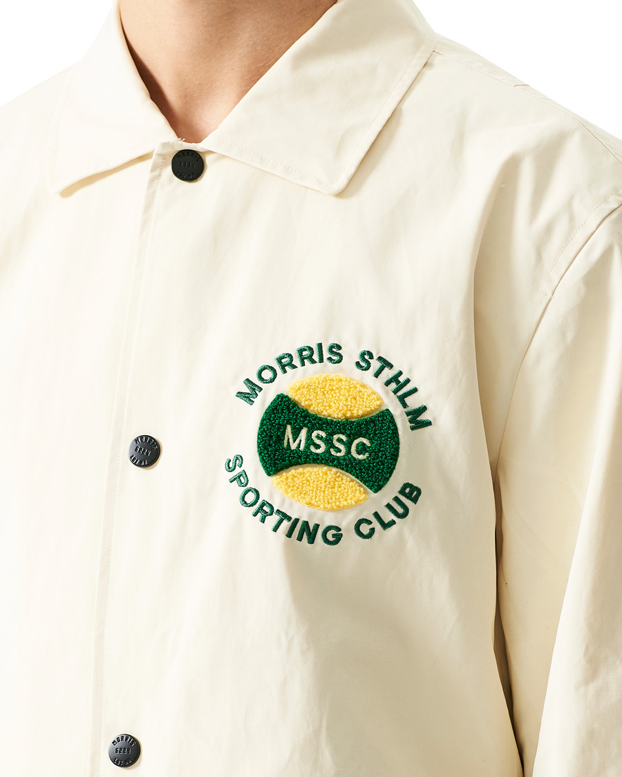Herr | Jackor | Morris | Linder Coach Jacket Off White Multi