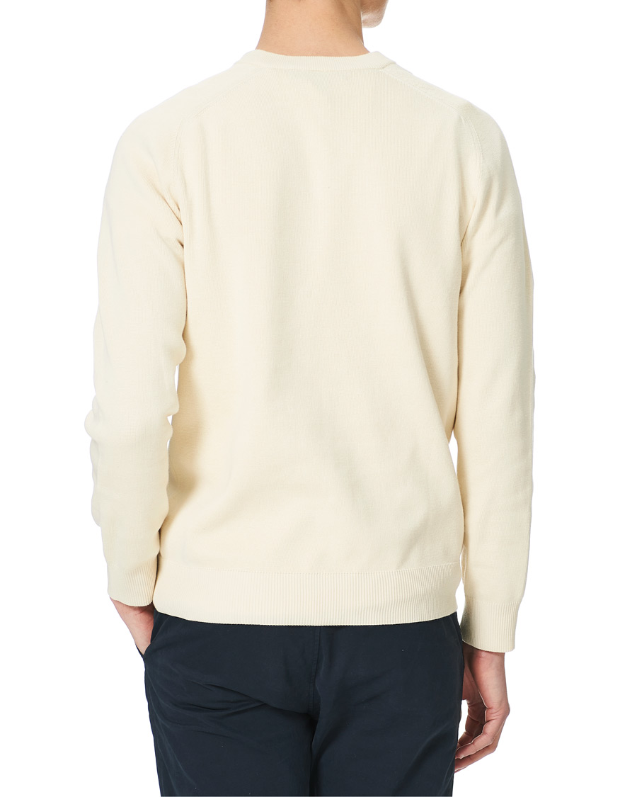 Herr | Tröjor | Morris | Hilyard Knitted V-Neck Sweater Off White