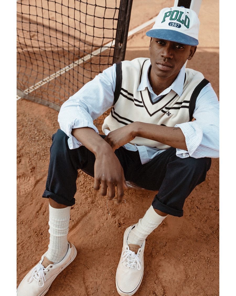 Herr | Tröjor | Morris | Bringley Slipover Off White