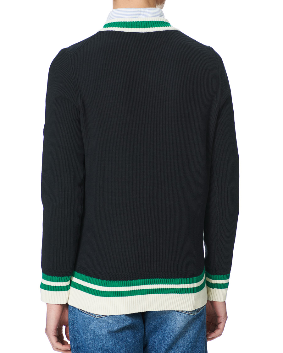 Herr | Tröjor | Morris | Willoughby V-Neck Cricket Sweater Navy