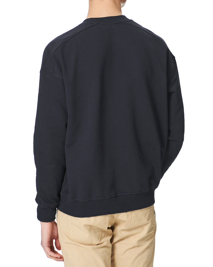 Herr | Tröjor | Morris | Buxton Logo Sweatshirt Navy