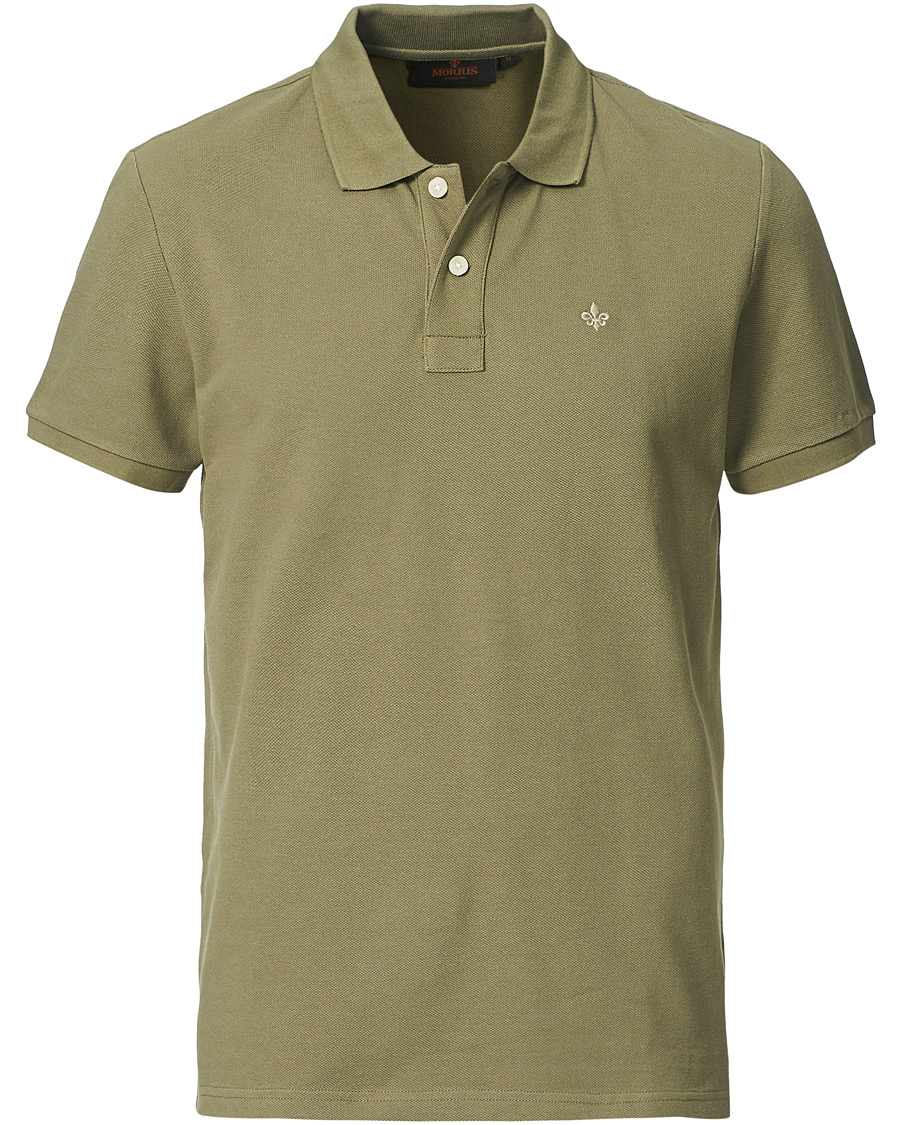 Herr | Pikéer | Morris | New Pique Olive