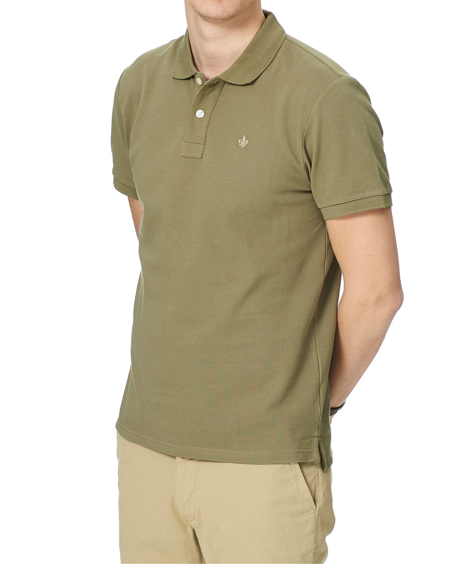 Herr | Pikéer | Morris | New Pique Olive