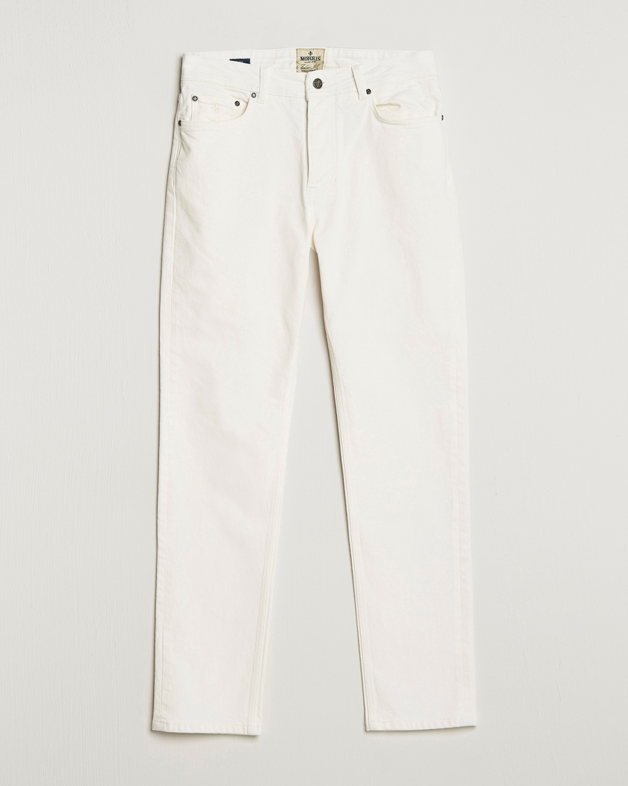 Herr | Jeans | Morris | Jermyn Cotton Jeans Off White