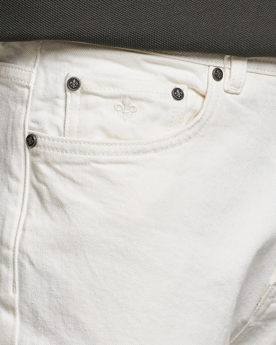 Herr | Jeans | Morris | Jermyn Cotton Jeans Off White