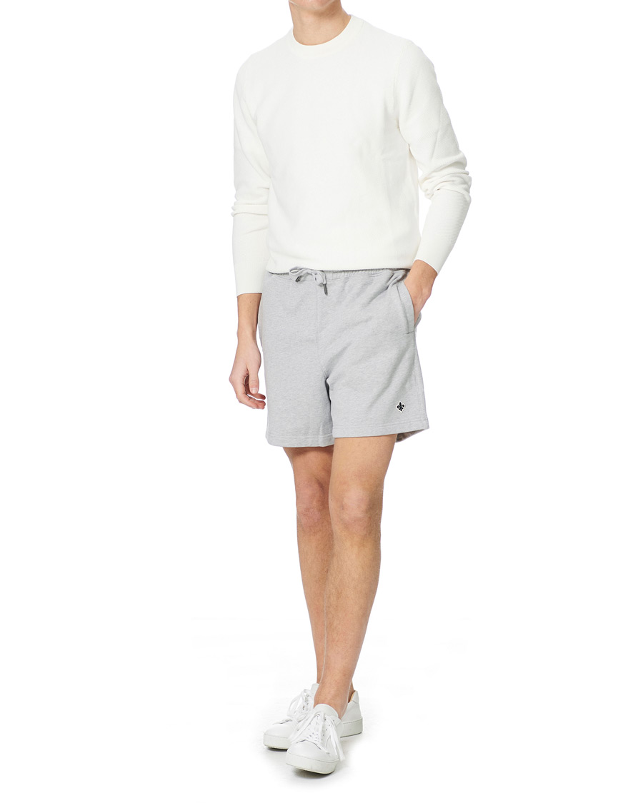 Herr | Shorts | Morris | Darell Sweatshorts Light Grey Melange
