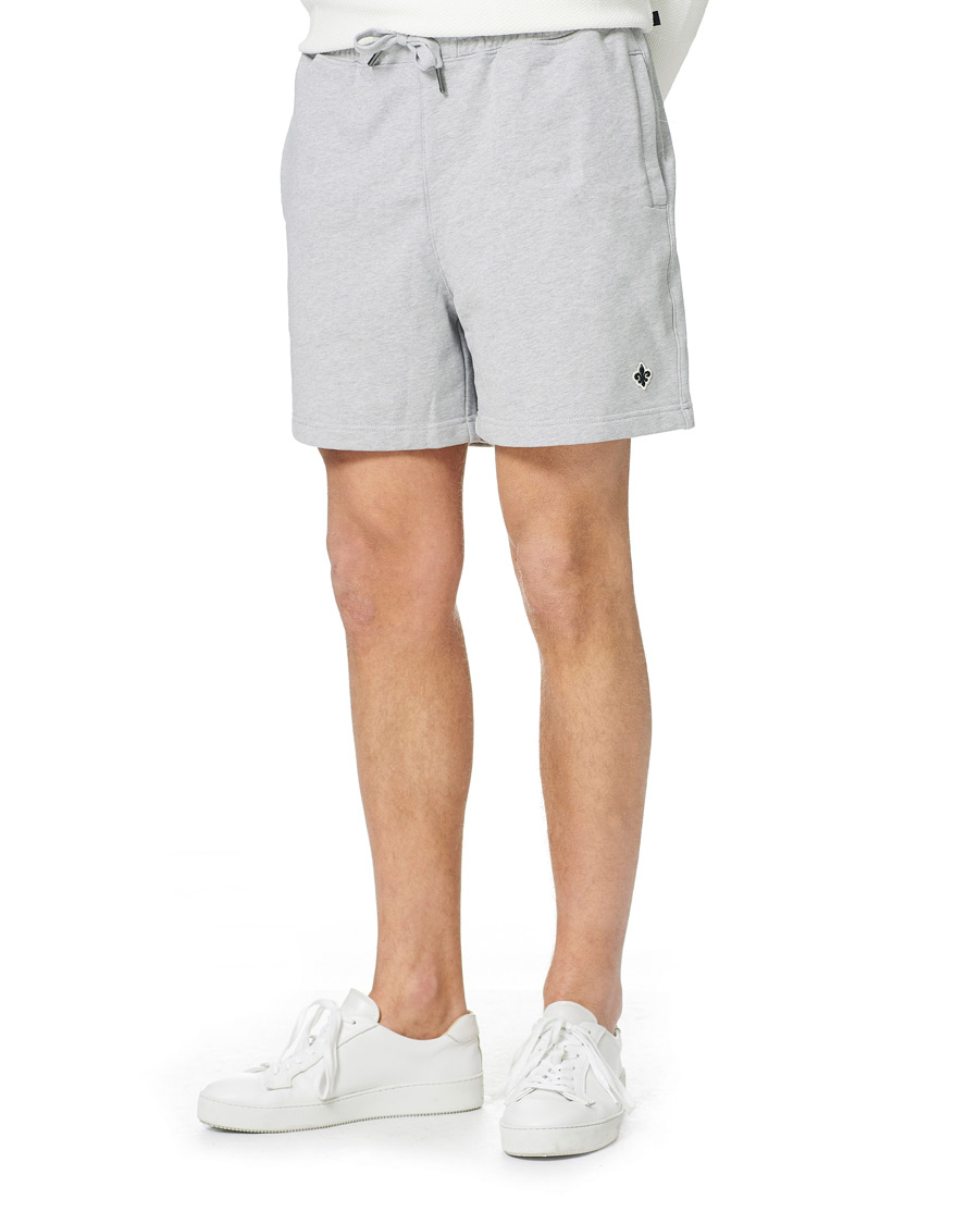 Herr | Shorts | Morris | Darell Sweatshorts Light Grey Melange