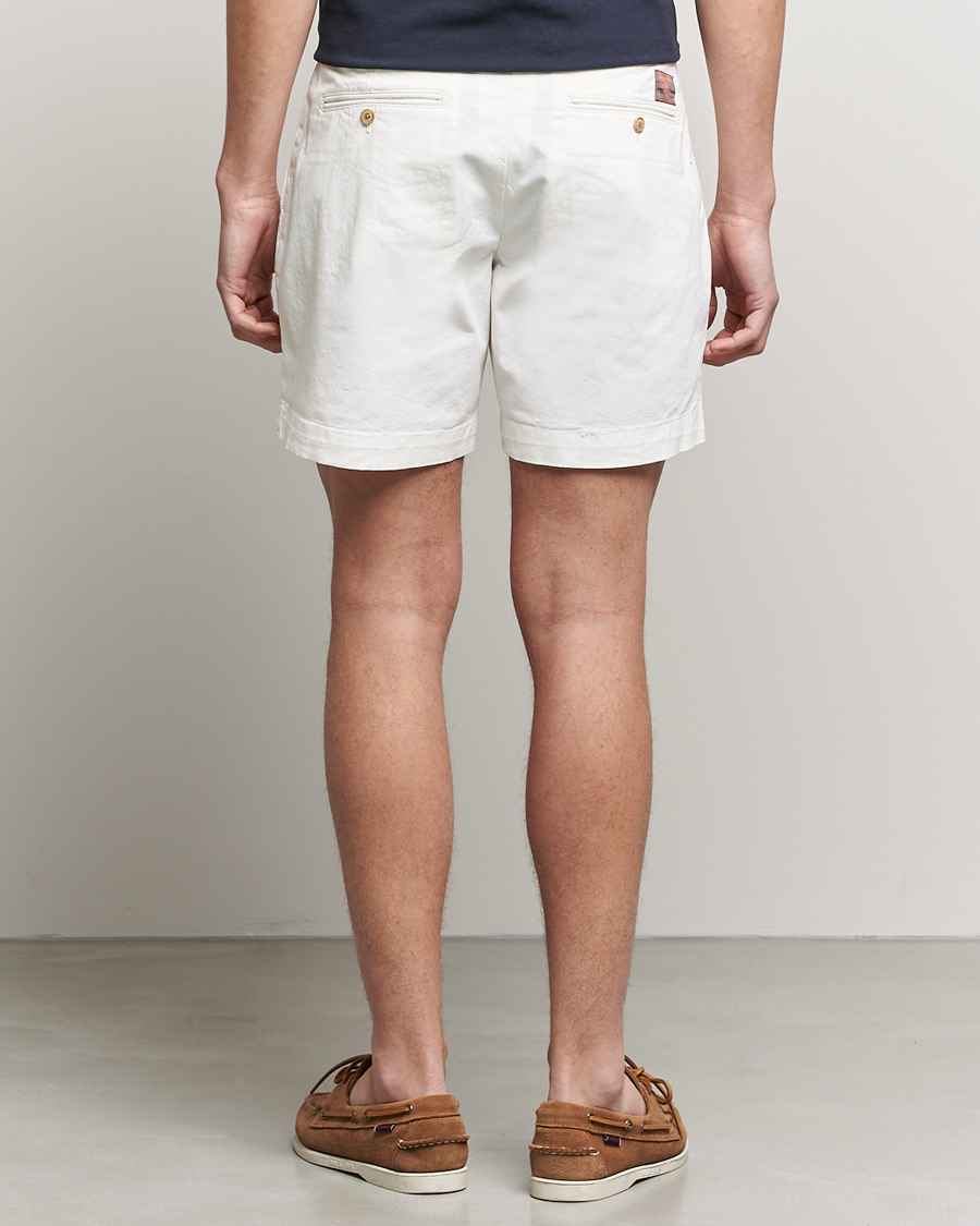 Herr | Shorts | Morris | Light Twill Chino Shorts White
