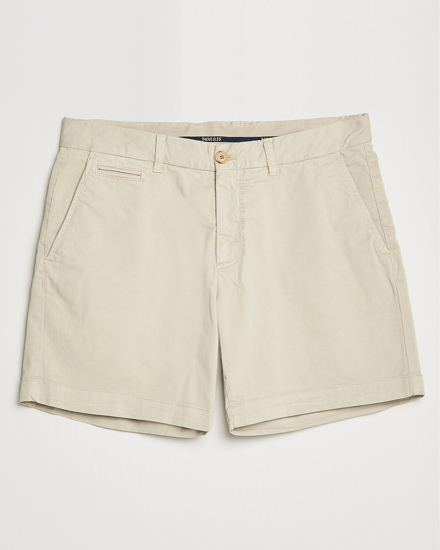 Herr | Shorts | Morris | Light Twill Chino Shorts Khaki