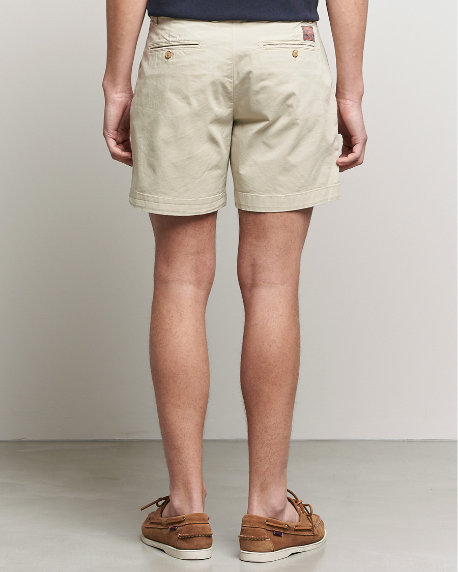 Herr | Shorts | Morris | Light Twill Chino Shorts Khaki