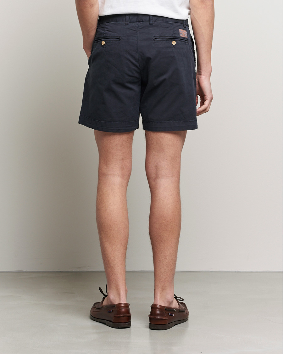 Herr | Shorts | Morris | Light Twill Chino Shorts Navy