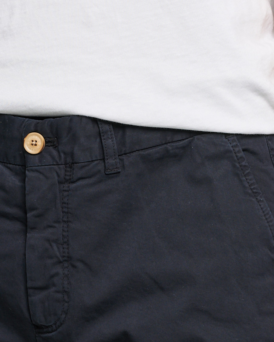 Herr | Shorts | Morris | Light Twill Chino Shorts Navy