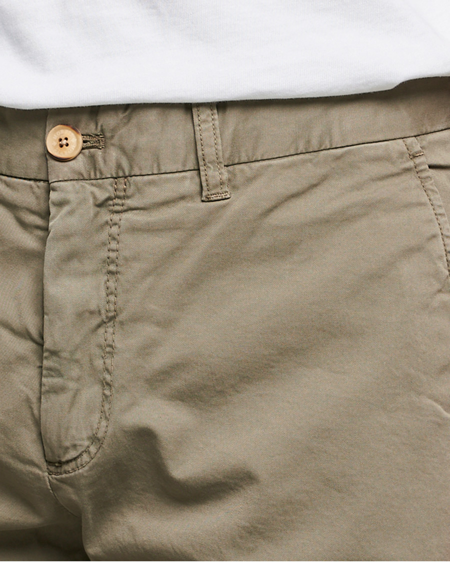 Herr | Shorts | Morris | Light Twill Chino Shorts Olive
