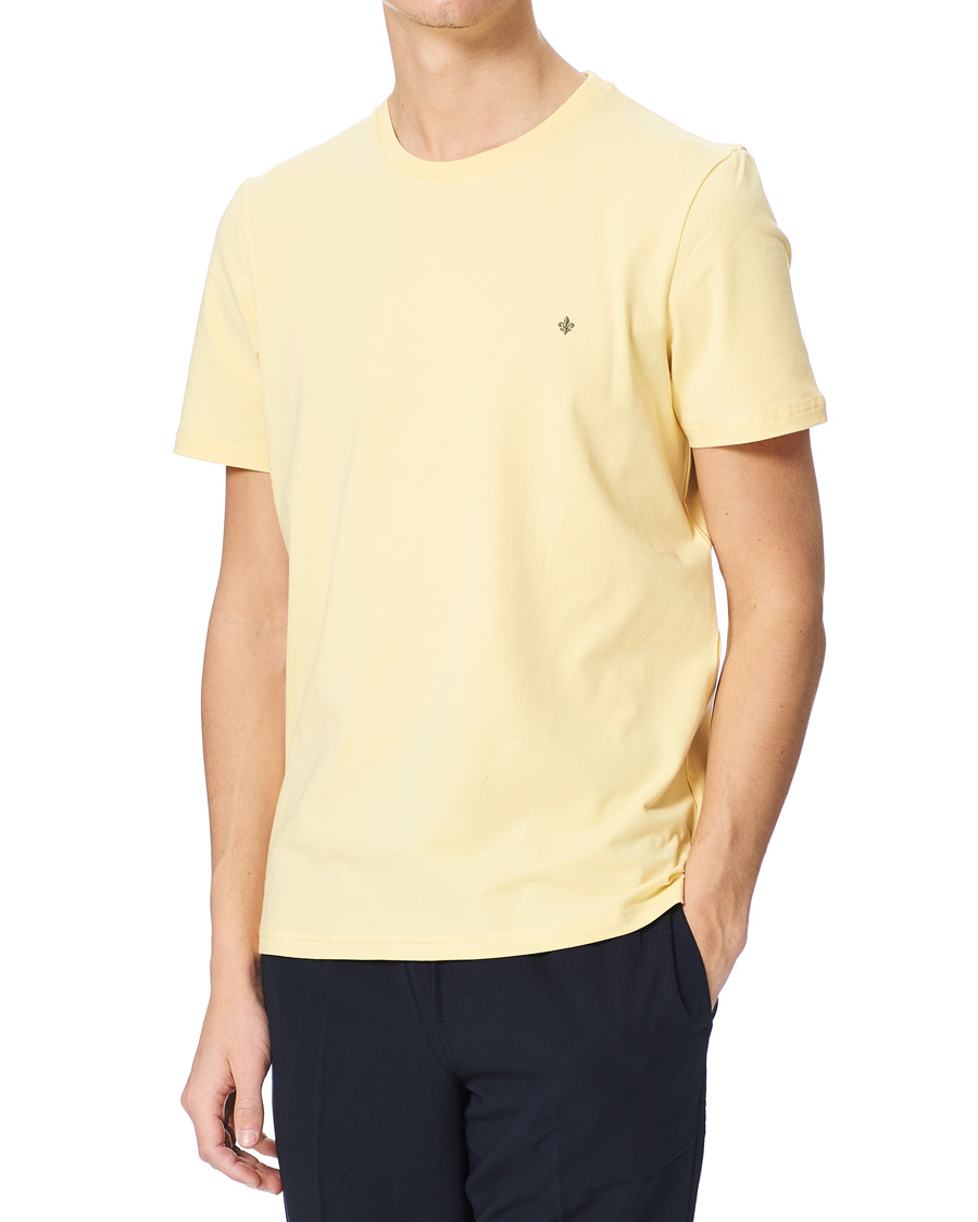 Herr | T-Shirts | Morris | James Cotton Tee Yellow