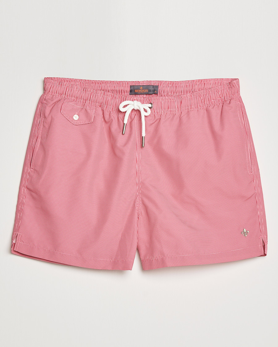 Herr | Badbyxor | Morris | Summer Bathing Trunks Red