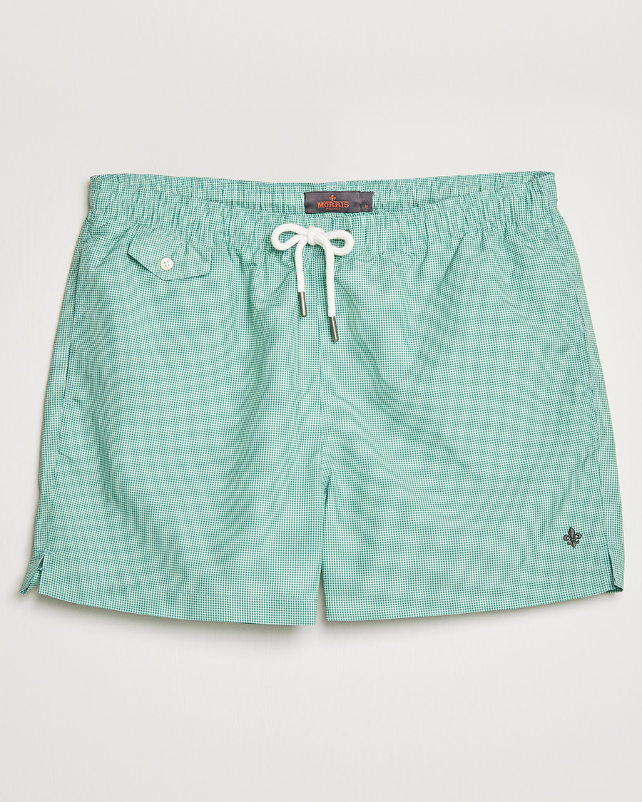 Herr | Badbyxor | Morris | Summer Bathing Trunks Green