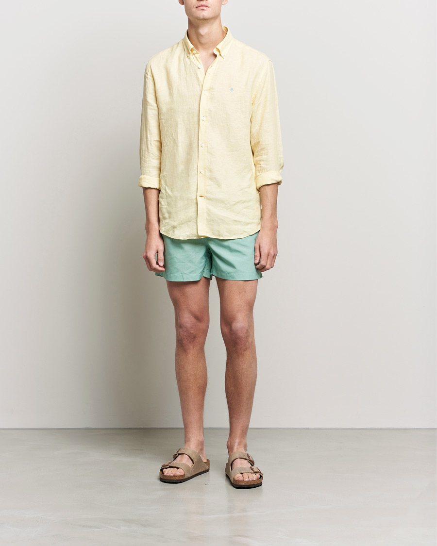 Herr | Badbyxor | Morris | Summer Bathing Trunks Green