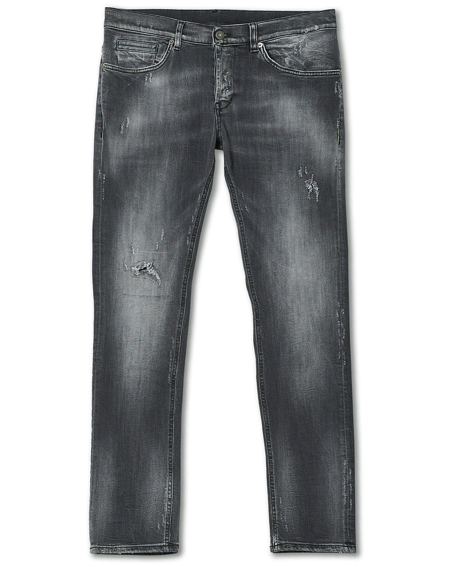 Herr | Jeans | Dondup | George Jeans Destoryed Medium Grey
