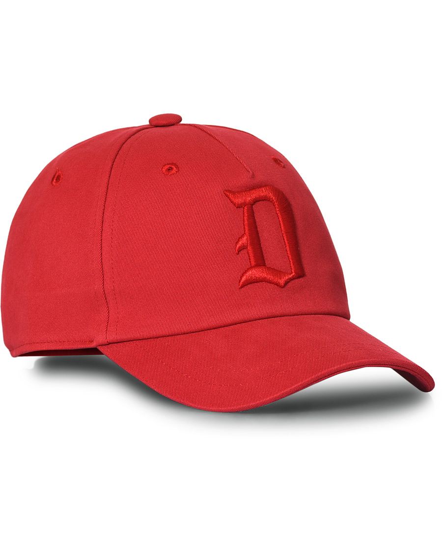 Herr | Dondup Logo Cap Washed Red | Dondup | Logo Cap Washed Red