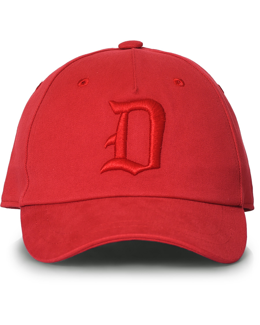 Herr | Dondup Logo Cap Washed Red | Dondup | Logo Cap Washed Red