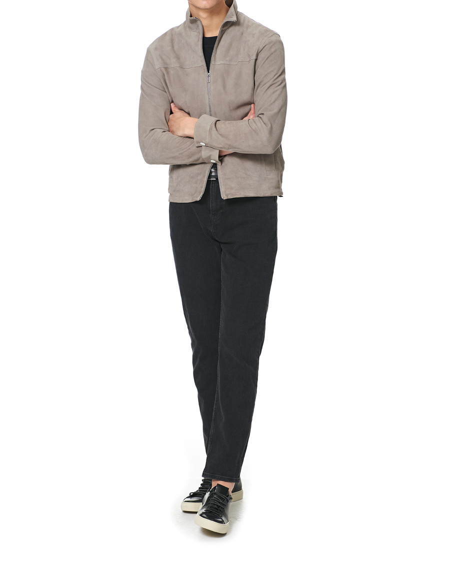 Herr | Jackor | Emporio Armani | Suede Jacket Sand
