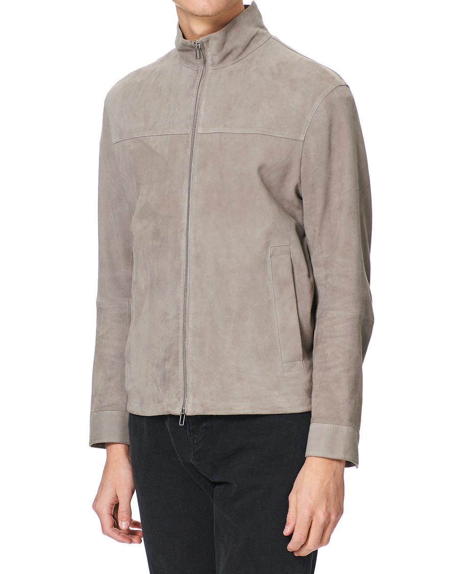 Herr | Jackor | Emporio Armani | Suede Jacket Sand