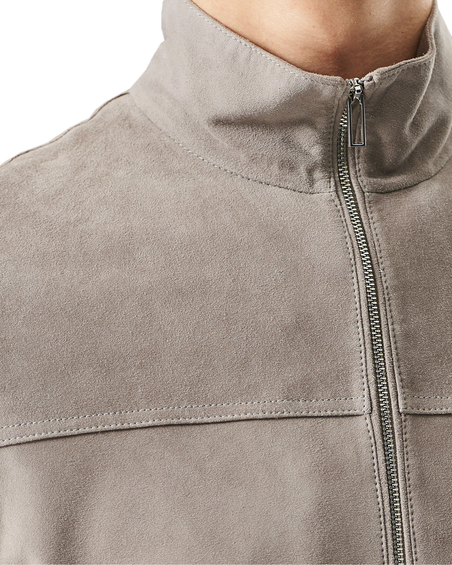 Herr | Jackor | Emporio Armani | Suede Jacket Sand