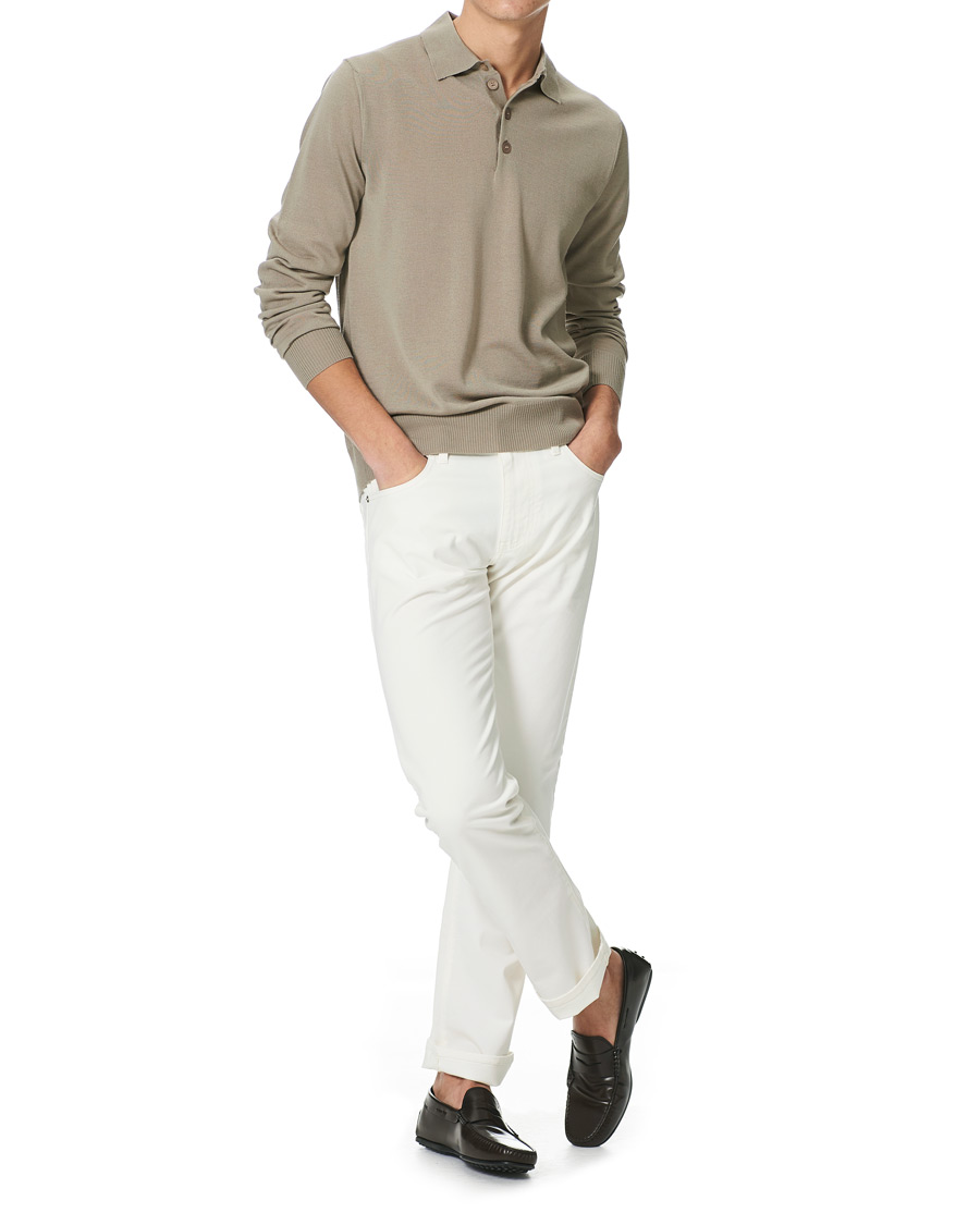 Herr | Byxor | Emporio Armani | Cotton 5-pocket White