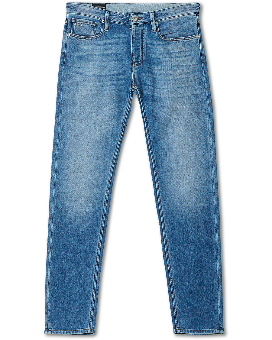 Herr | Jeans | Emporio Armani | Slim Fit Jeans Light Blue
