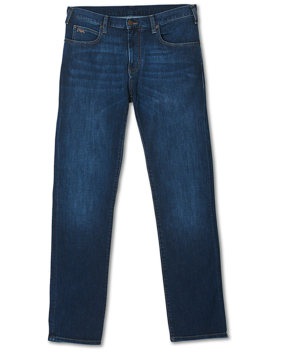 Herr | Jeans | Emporio Armani | Regular Fit Jeans Dark Blue