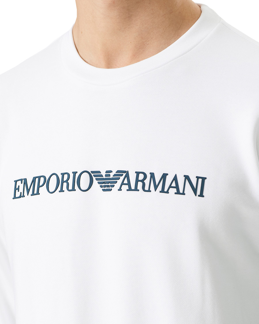 Herr | Tröjor | Emporio Armani | Emporio Sweatshirt White
