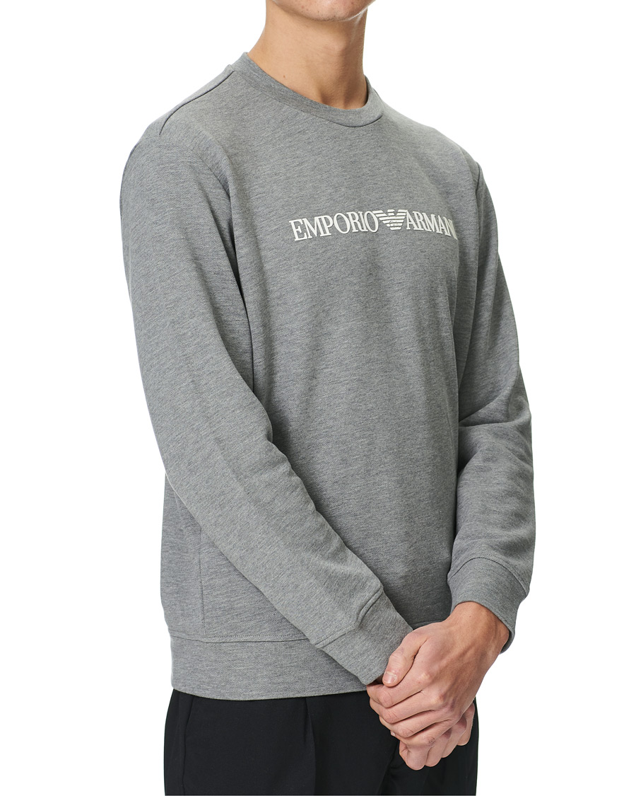 Herr | Tröjor | Emporio Armani | Emporio Sweatshirt Grey