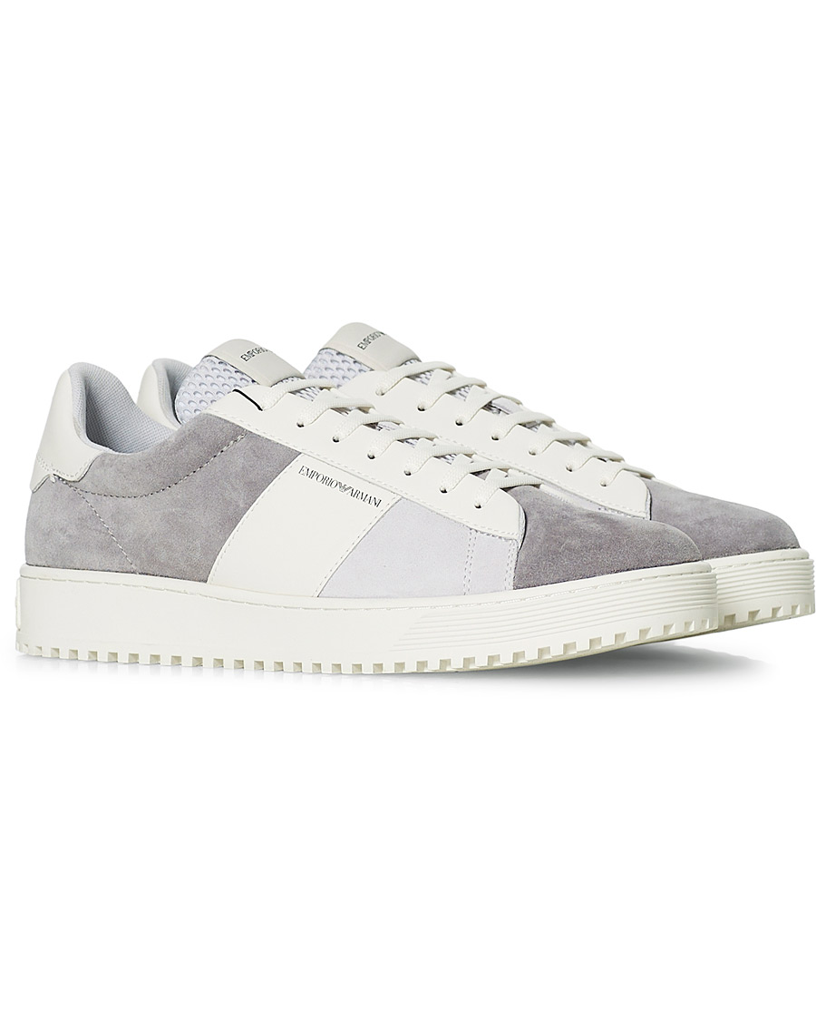 Herr | Emporio Armani Suede Sneaker Beige | Emporio Armani | Suede Sneaker Beige