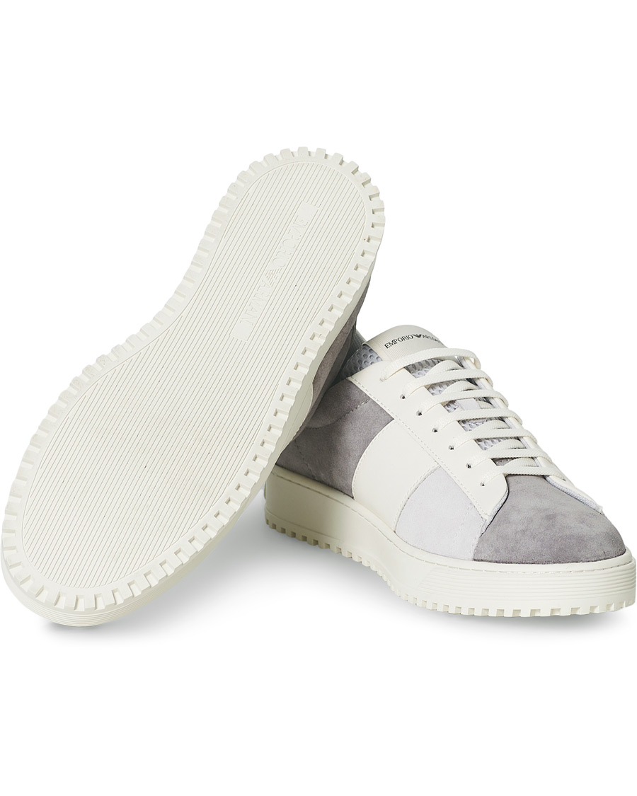 Herr | Emporio Armani Suede Sneaker Beige | Emporio Armani | Suede Sneaker Beige