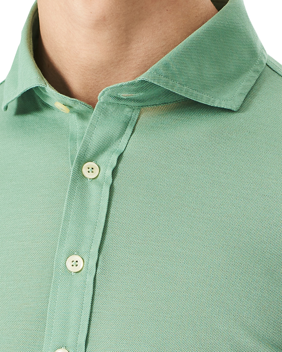 Herr | Skjortor | Gran Sasso | Popover Shirt Pistage